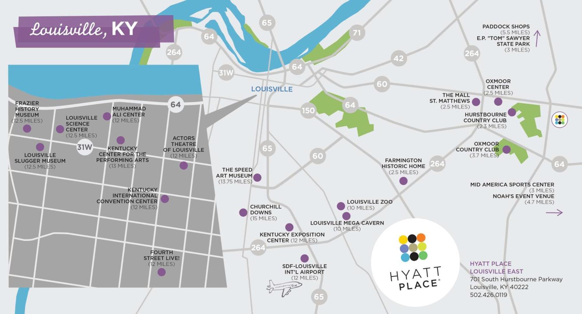 Hyatt Place Louisville-East Kültér fotó